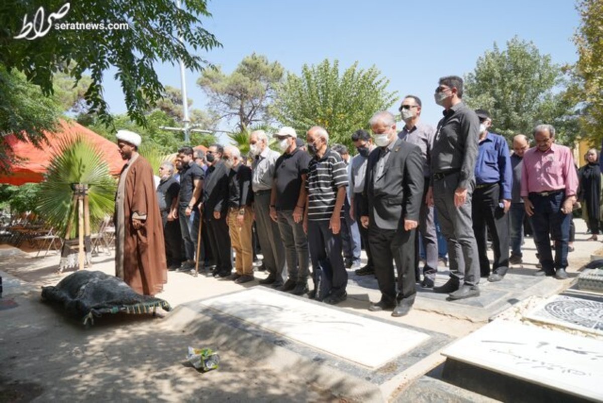 مهین افشانپور به خاک سپرده شد