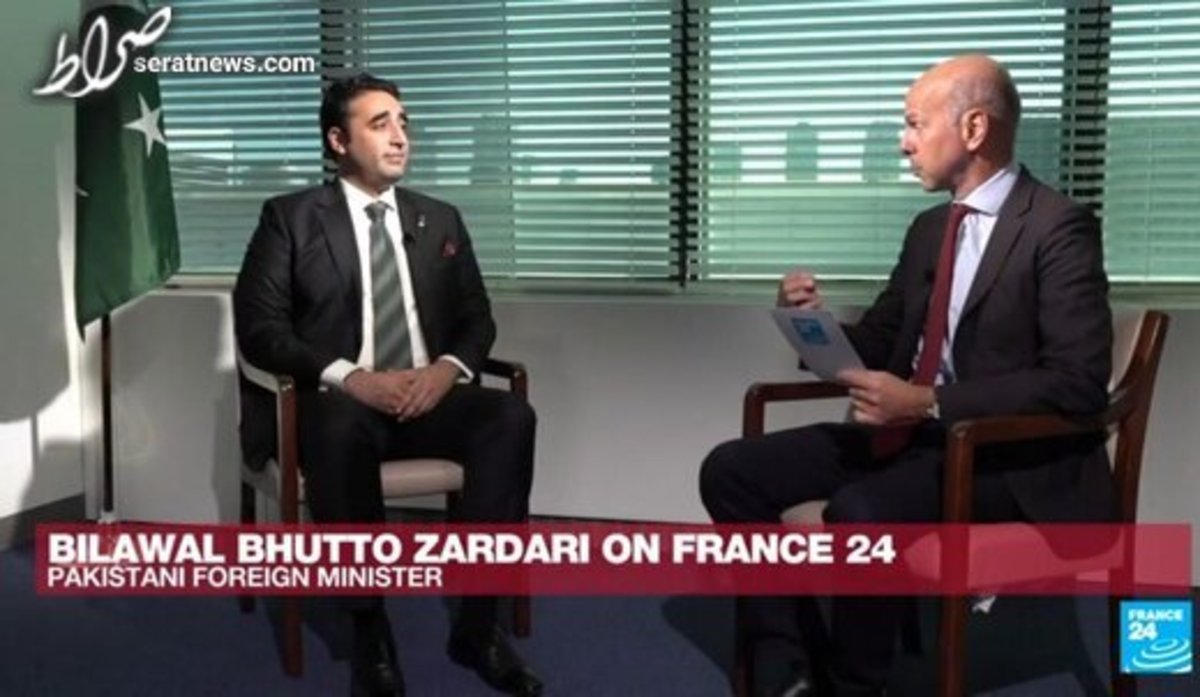 پرسش بی ربط رسانه فرانسوی از وزیرخارجه پاکستان درباره ایران