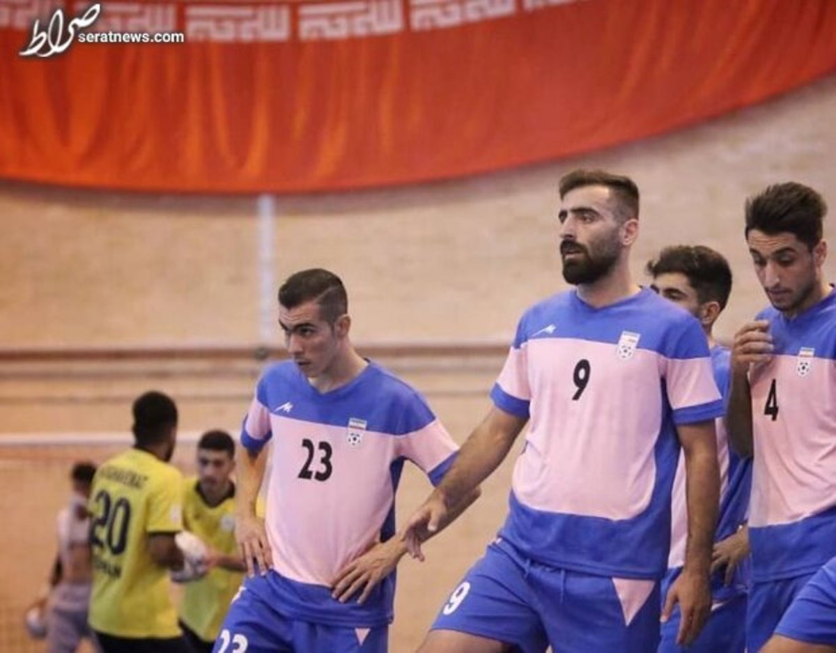 پیروزی تیم ملی فوتسال ایران در حضور اسکوچیچ و شمس