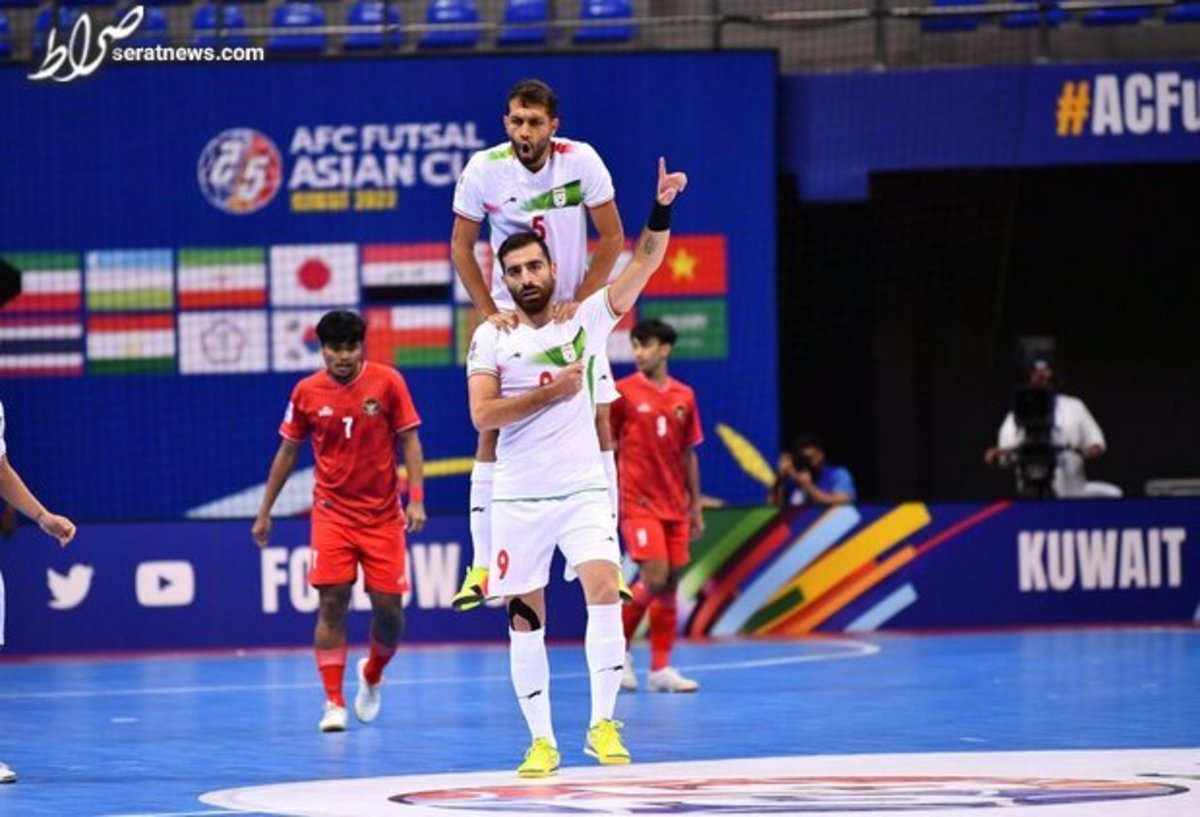 پیروزی تیم ملی فوتسال ایران مقابل لبنان و صعود قاطع به مرحله حذفی