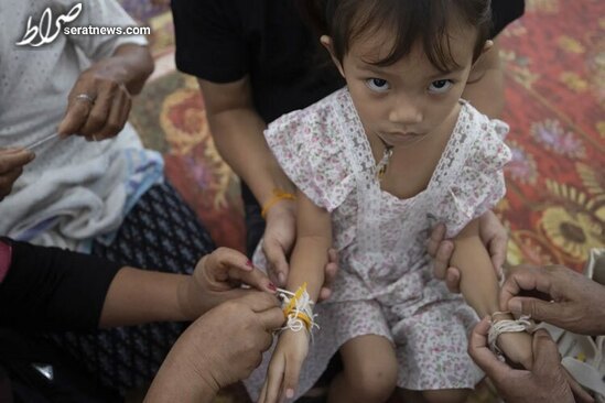 عکس / تنها کودک زنده مانده از مهد کودک مورد حمله قرار گرفته در تایلند