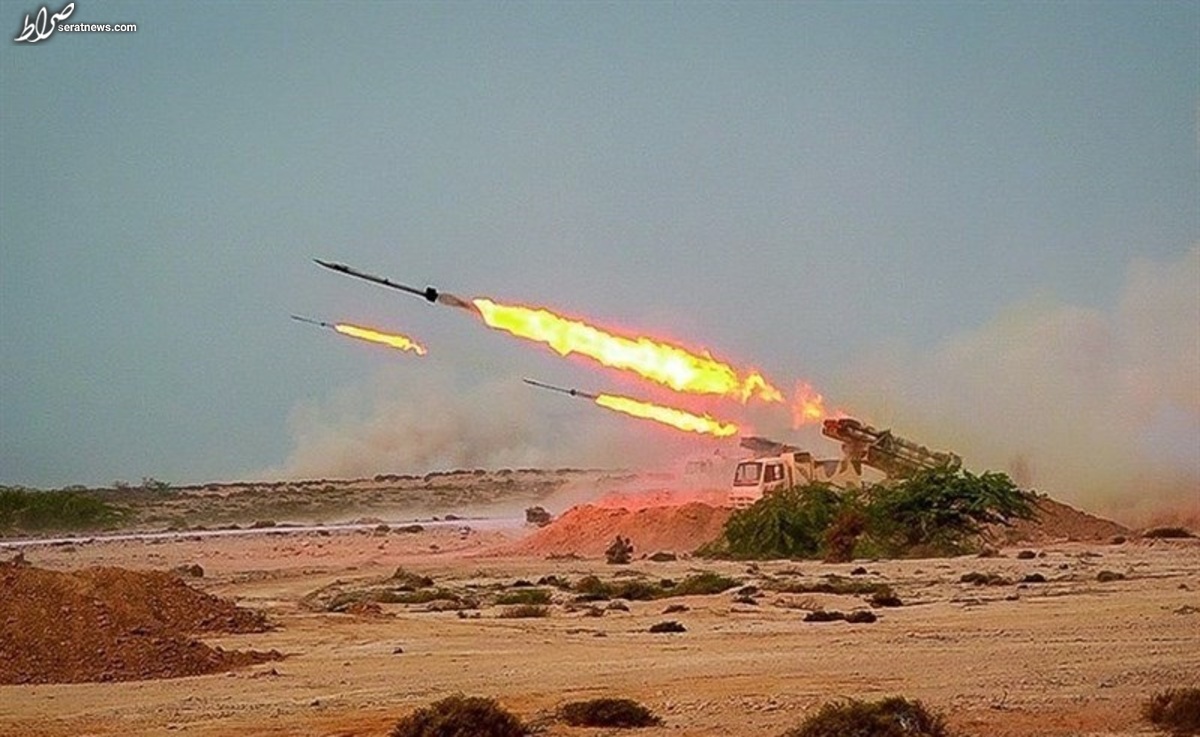 حمله توپخانه‌ای سپاه به مقر تروریست‌ها در اقلیم شمال عراق +فیلم