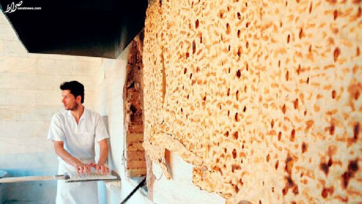 افزایش ۲۰۰ درصدی هزینه پخت نان سنگکی