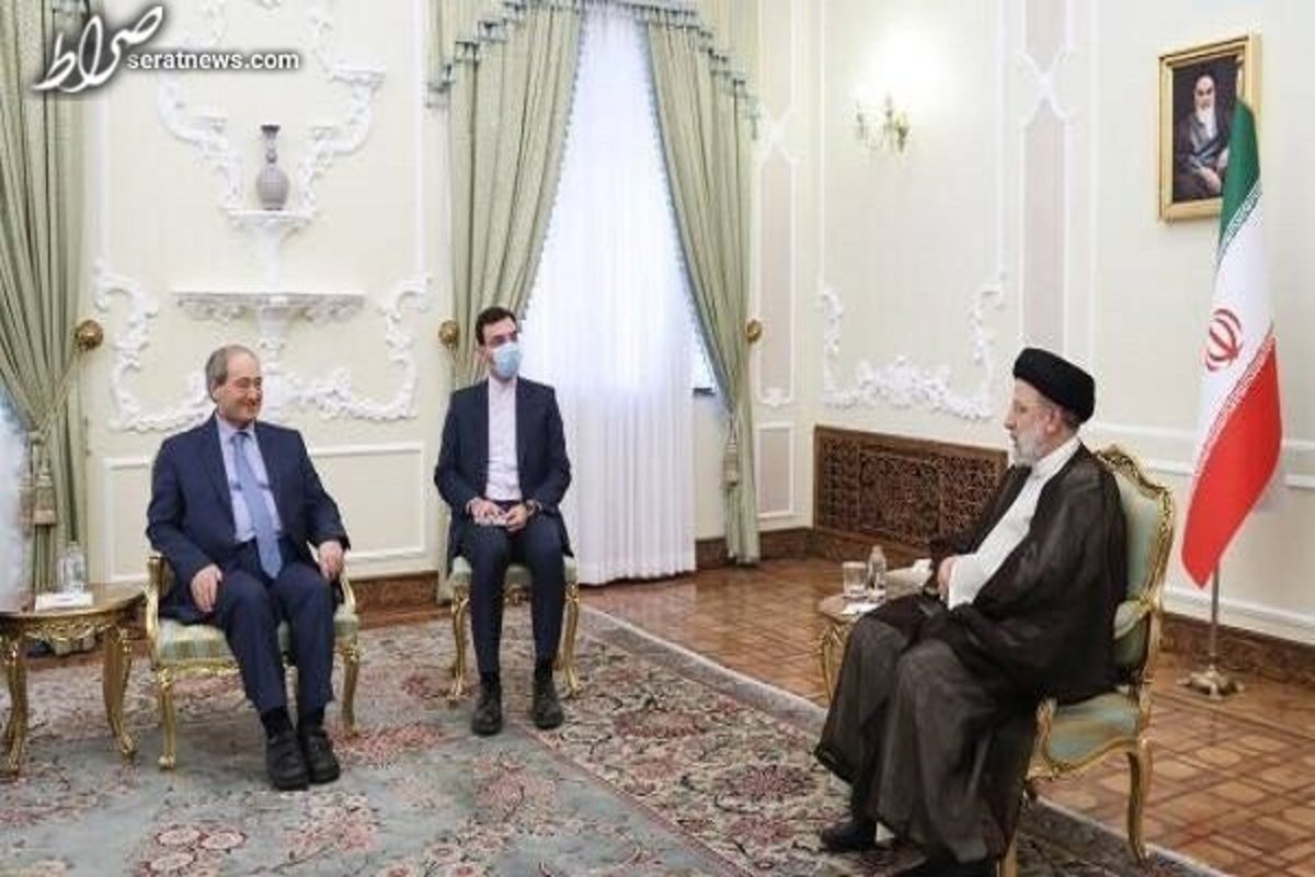 رئیسی در دیدار فیصل المقداد: تلاش برای بی‌ثبات کردن ایران جلوه‌هایی از استیصال دشمن است