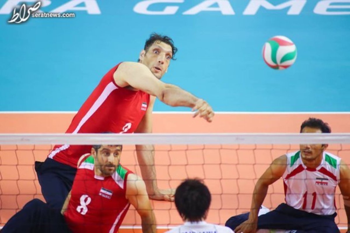 دومین برد تیم والیبال نشسته ایران برابر قزاقستان در قهرمانی جهان