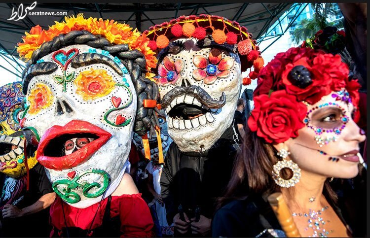 عکس/جشنواره سالانه روز مردگان در فلوریدا