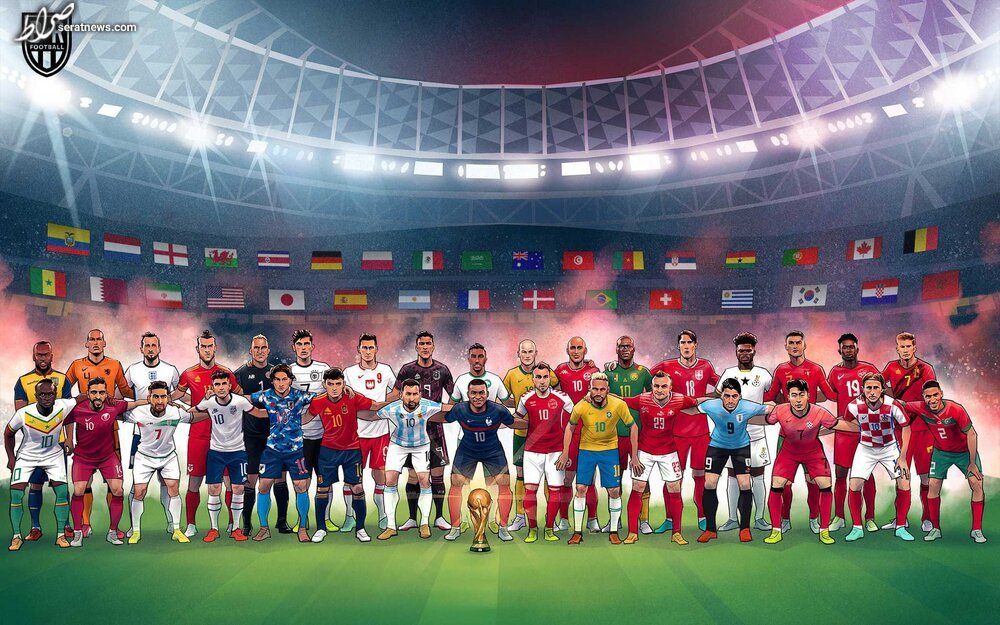 عکس/ تمام کاپیتان‌های جام جهانی قطر