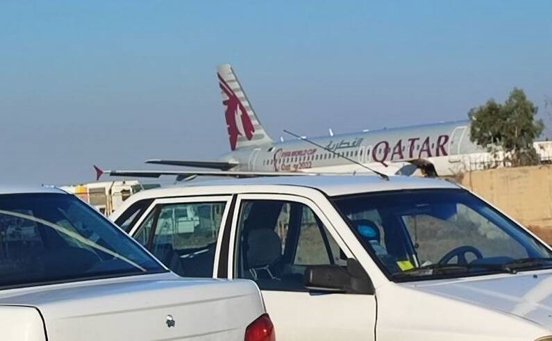 عکس/ پرواز ملی پوشان به قطر با هواپیمای ویژه
