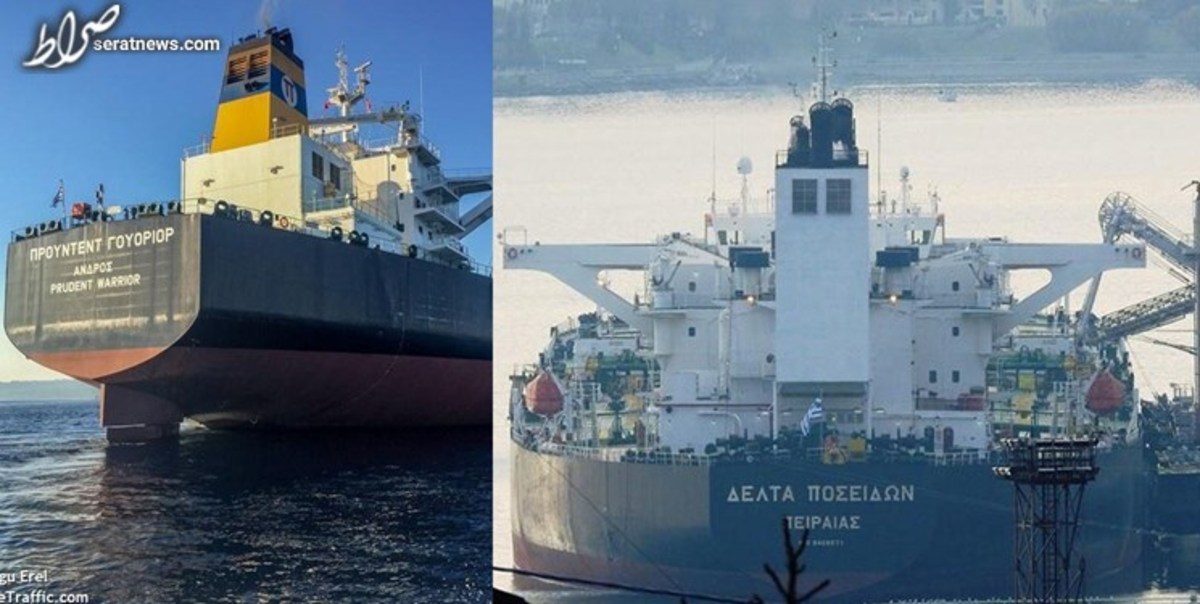 رویترز: دو نفتکش یونانی از آب‌های ایران به سمت امارات حرکت کردند‌