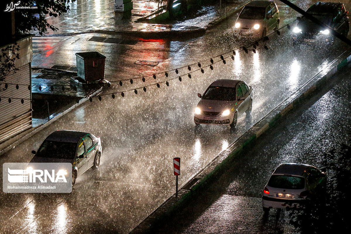 عکس/ بارش باران در تهران