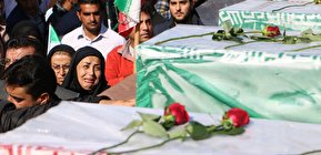 تصاویر / تشییع شهدای حمله تروریستی ایذه