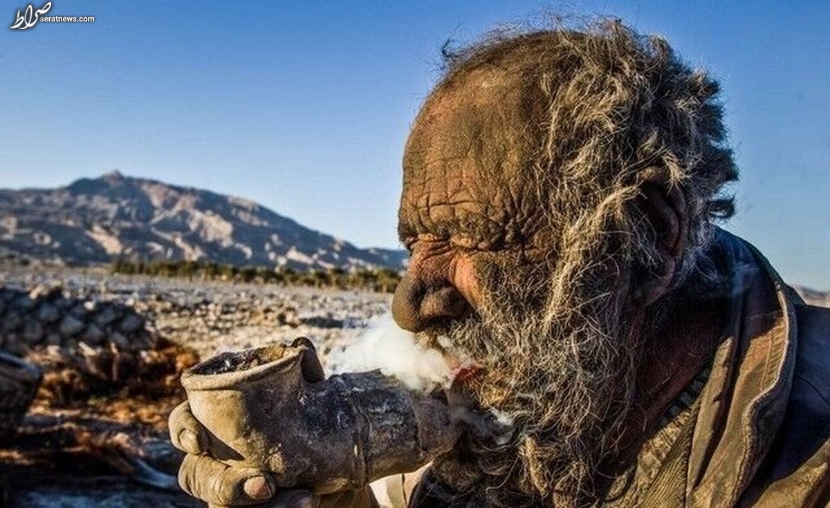 «عمو حاجی»؛ مردی که از حمام گریزان بود، درگذشت +عکس
