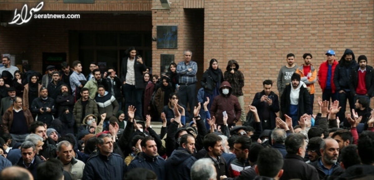 تجمع دانشجویان در تعدادی از دانشگاهها
