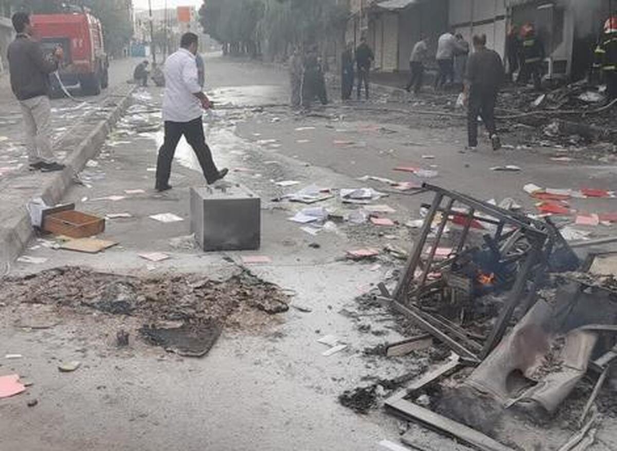 فیلم / لحظه سرریز شدن سد در مهاباد