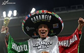 عکس/ هواداران خاص تیم ملی مکزیک