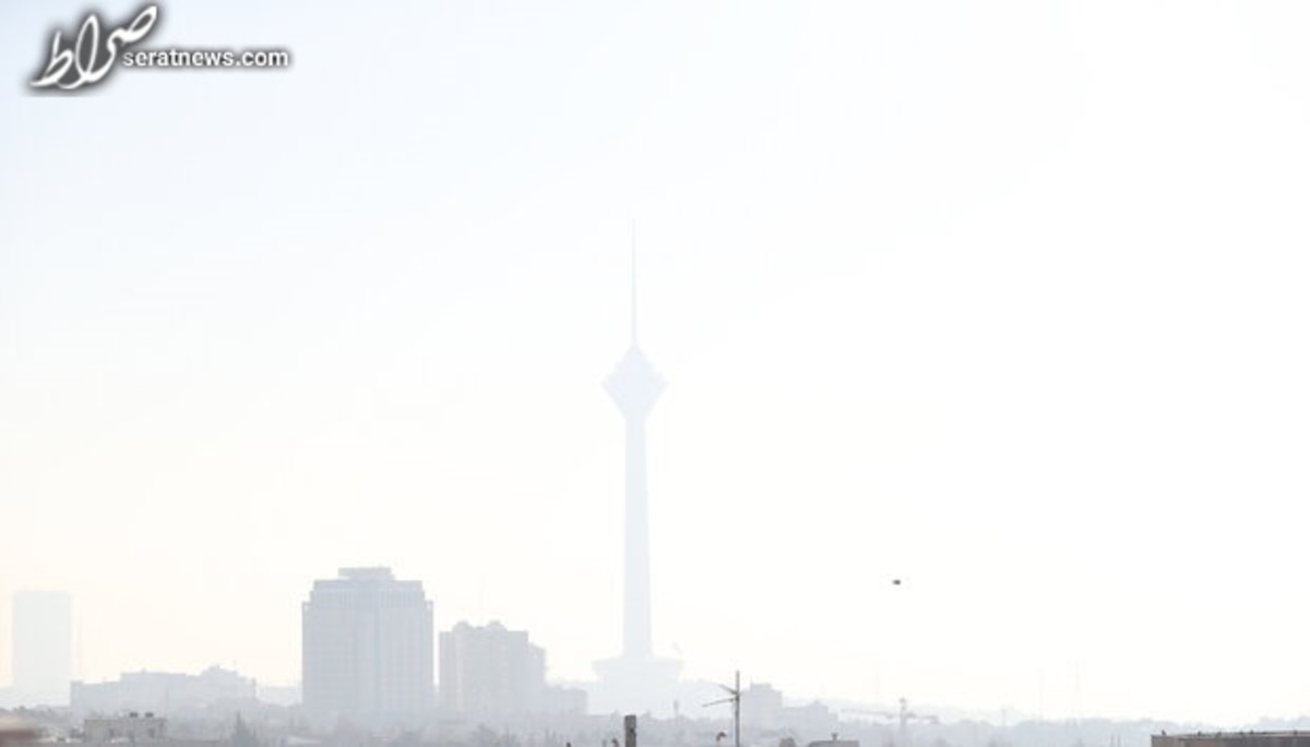 وضعیت هوای تهران قرمز است/ جدیدترین شاخص کیفیت هوا