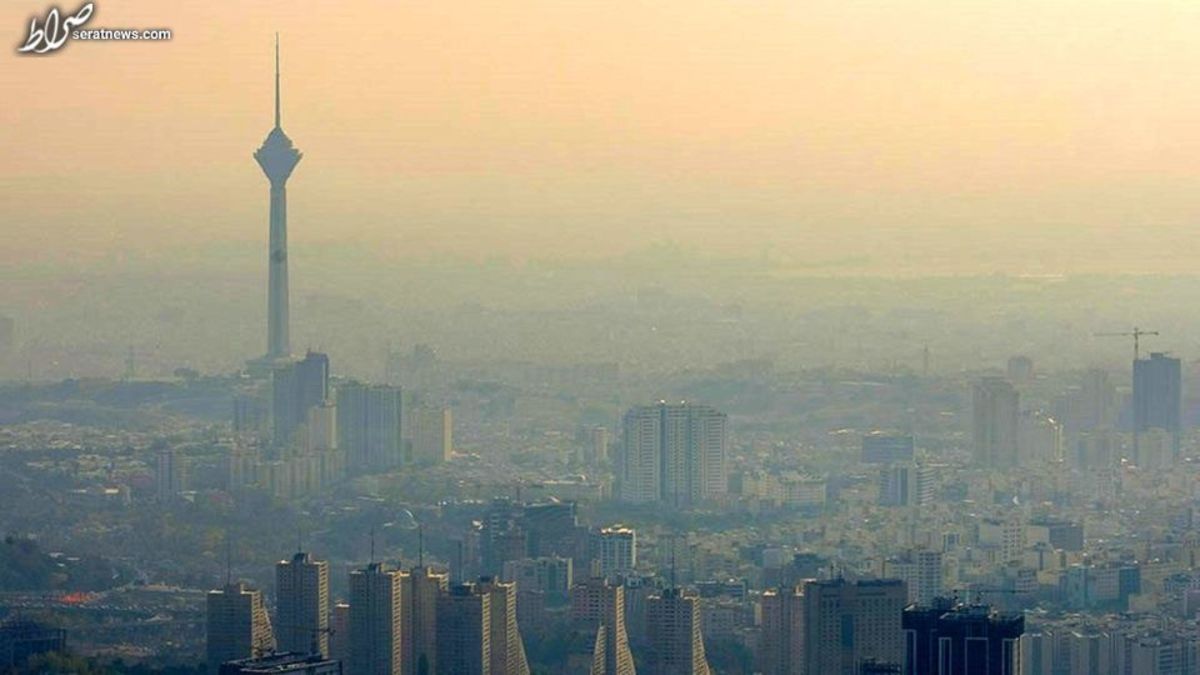 هوای پایتخت برای گروههای حساس ناسالم است