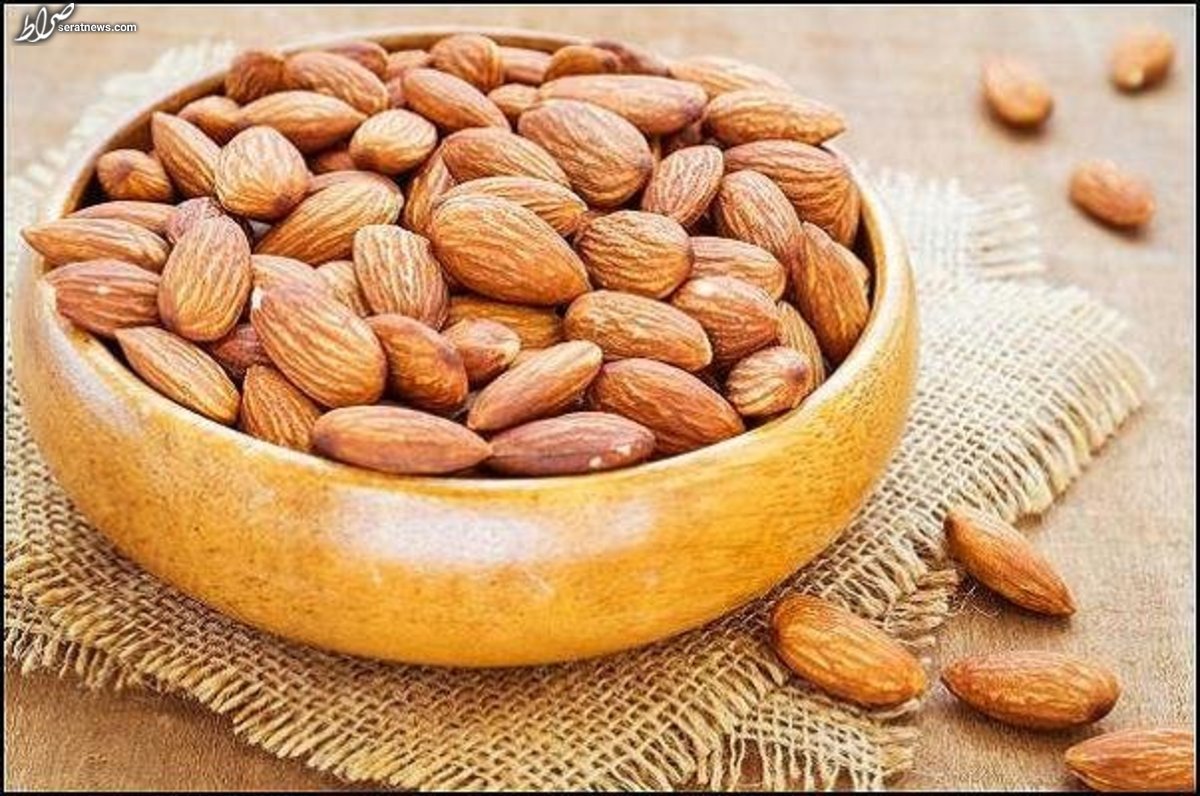 بادام موجب بهبود هورمونهای تنظیم کننده اشتها میشود