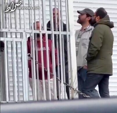 حضور شهاب حسینی مقابل زندان اوین + عکس