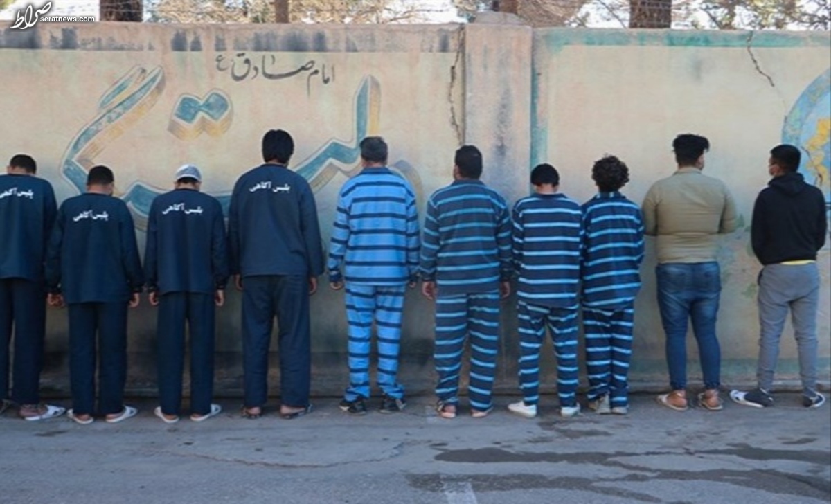 ۱۸۰ نفر از اراذل و اوباش بهارستان دستگیر شدند