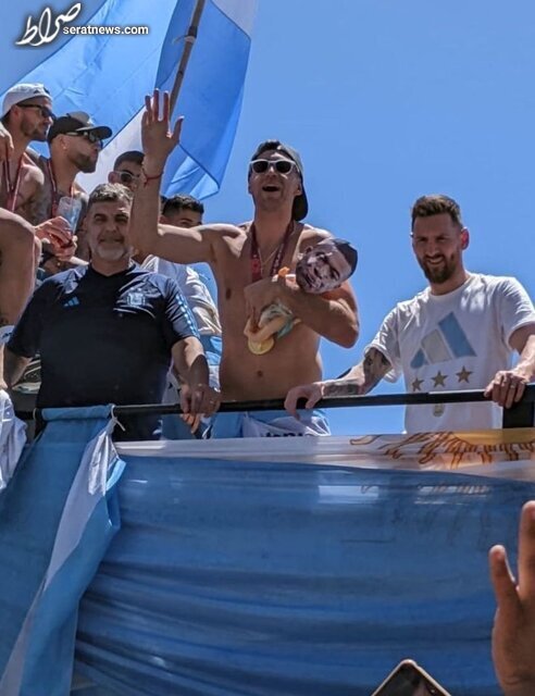 توهین سنگربان آرژانتین به ام‌باپه در کنار لیونل مسی