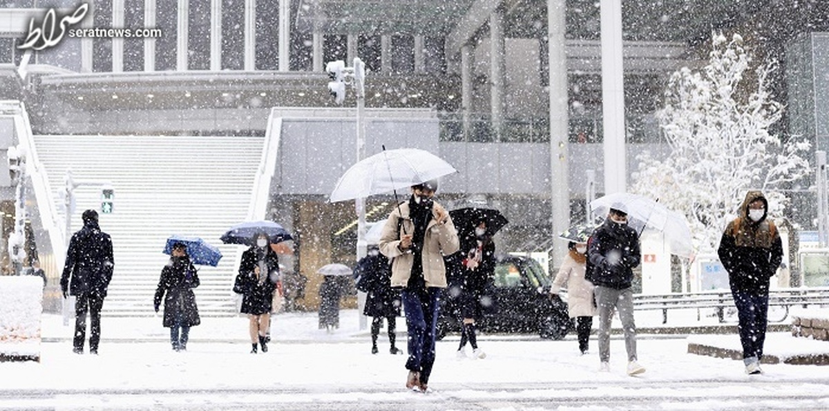 بارش برف ۲ متری در ژاپن+ تصاویر