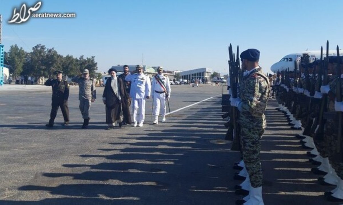 رئیس جمهور وارد بندر جاسک شد