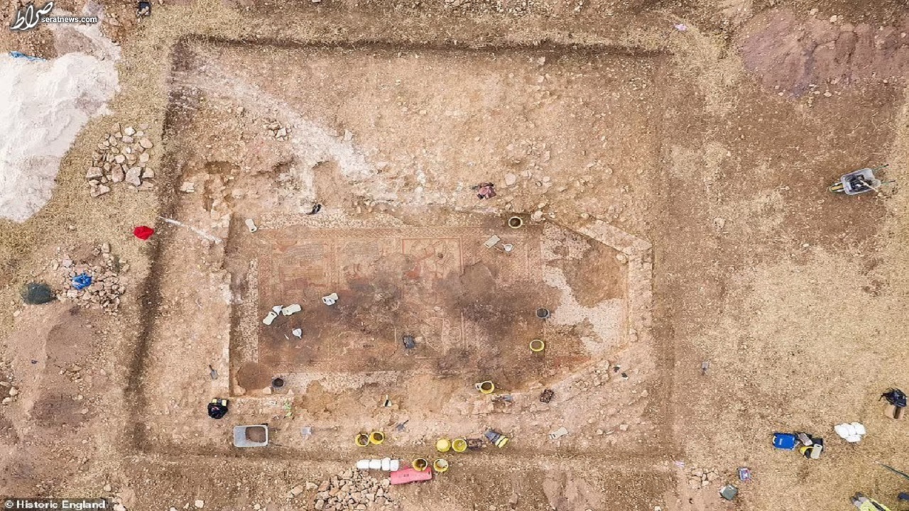 کشف حمام لاکچری متعلق به رومیان باستان در انگلیس + عکس