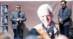 تصاویر / مراسم خاکسپاری مرحوم کیومرث پوراحمد