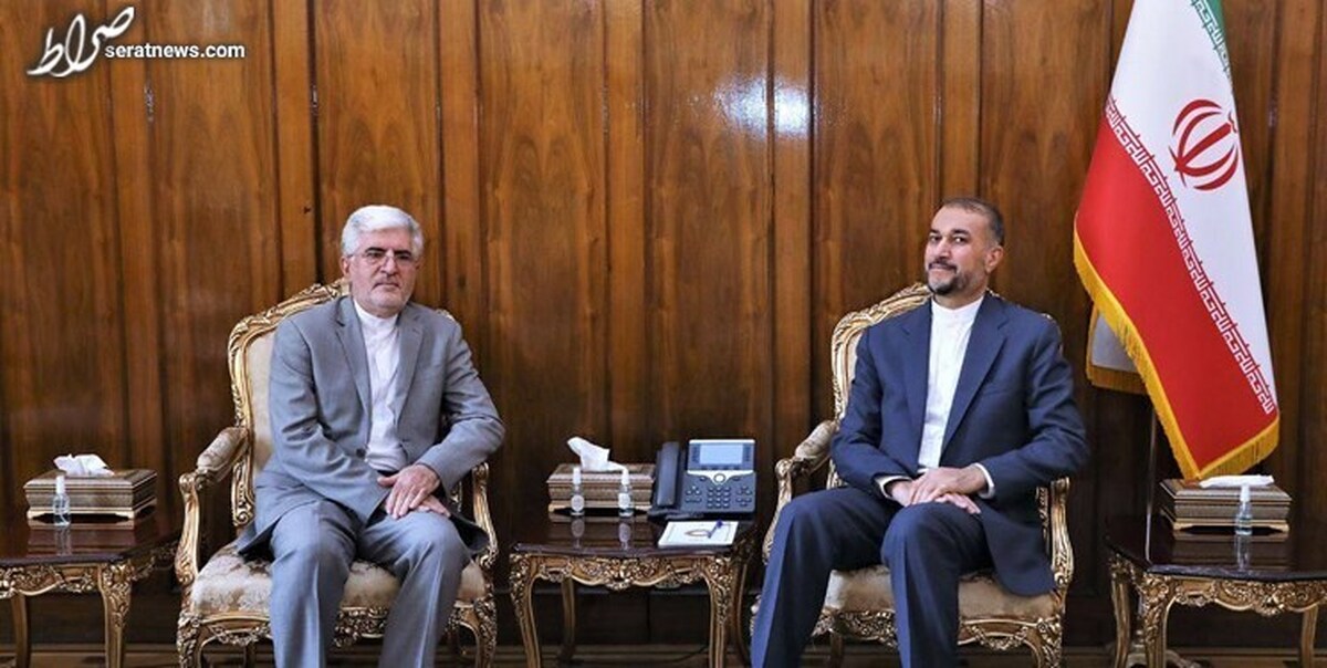 دیدار سفیر جدید ایران در کره جنوبی با امیرعبداللهیان