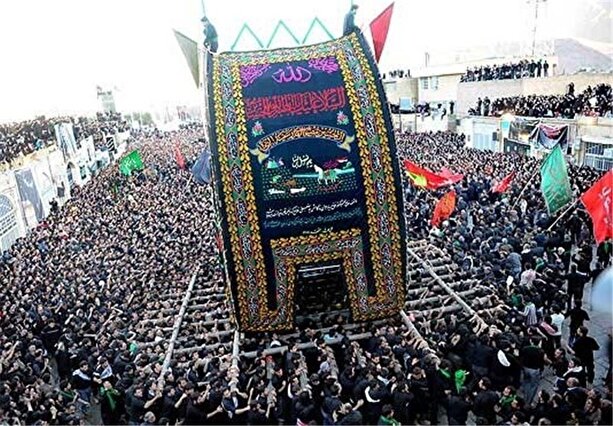 تصاویر/آیین نخل گردانی به مناسبت شهادت امیرالمومنین (ع) - یزد