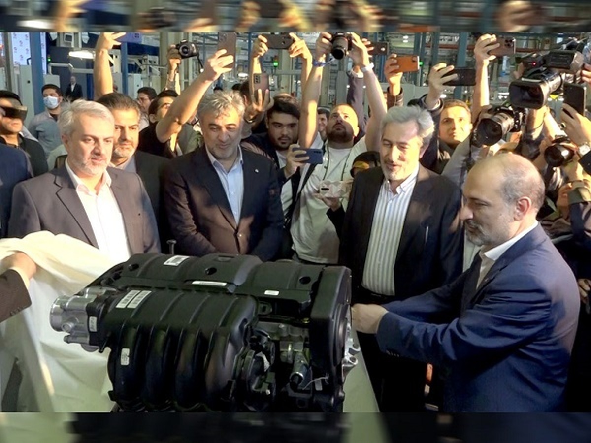افتتاح خط تولید موتور ME ۱۶/ رونمایی از موتور و محصولات جدید سایپا/ سه خودروی شاهین پلاس، شاهین اتوماتیک و ساندرو ایرانی با موتور جدید در راه بازار