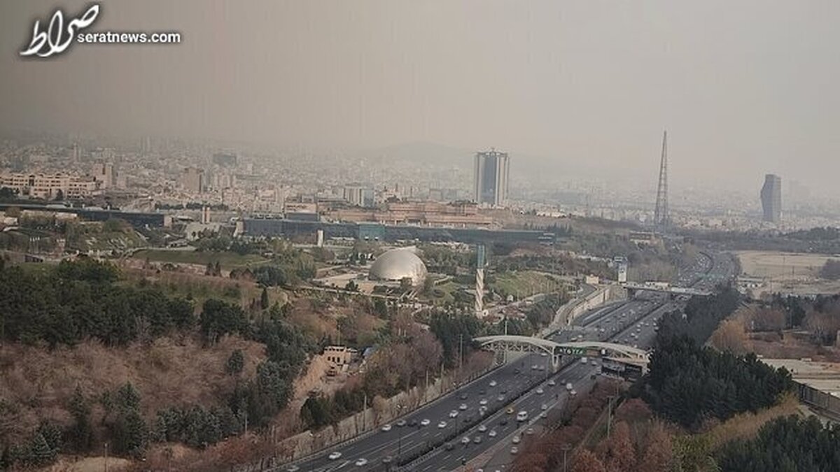 کیفیت هوای تهران در پنجمین روز عید برای گروههای حساس ناسالم شد