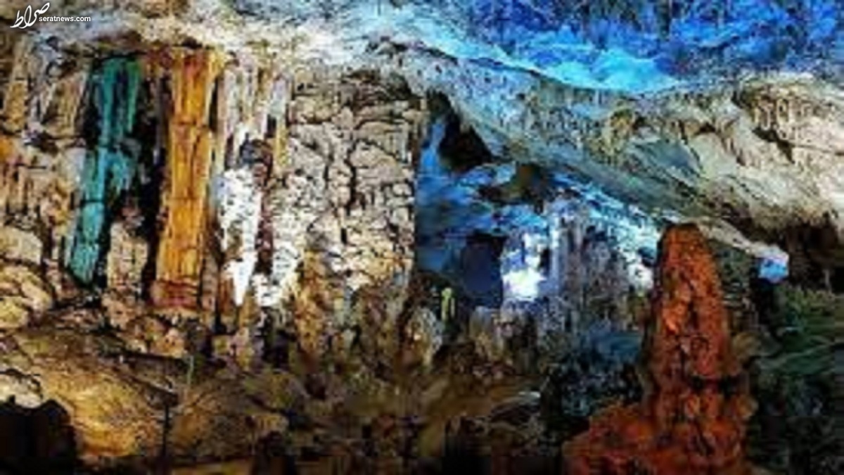 غار ده شیخ یکی از عجایب دنیا در جنوب غرب کشور