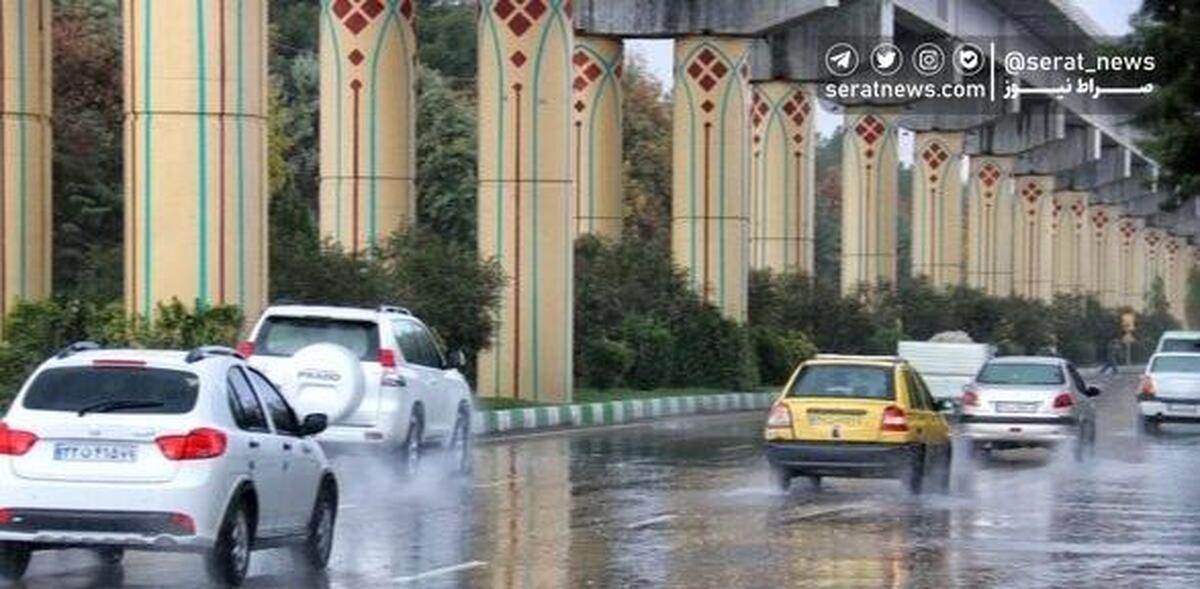 تهران چهارشنبه بارانی می‌شود