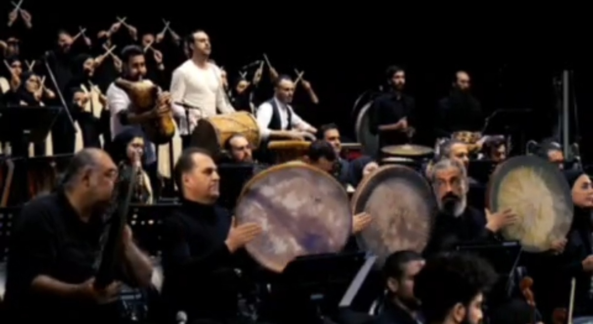 تصاویر| تمرین ارکستر موسیقی ملی