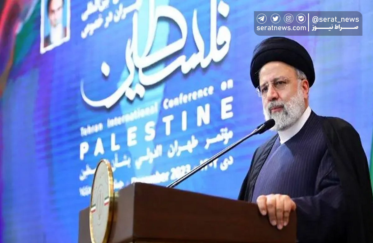 رئیسی: تحلیل مسئله فلسطین با مبدا هفتم اکتبر کاملا نادرست است