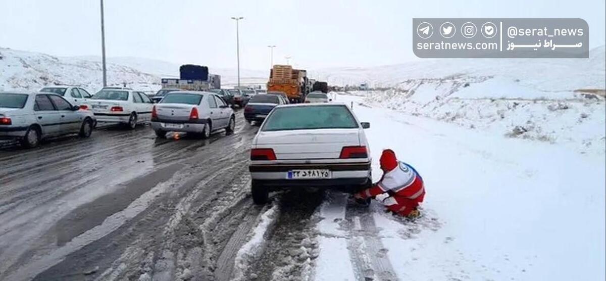 آماده باش هلال احمر در پی هشدار قرمز هواشناسی