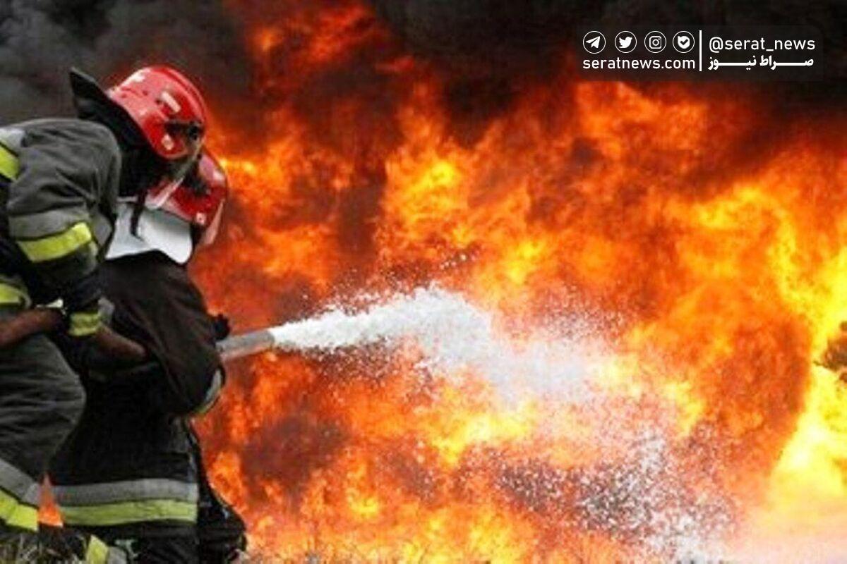 انفجار و آتش‌سوزی کارخانه‌ای در گرمسار با ۲ کشته
