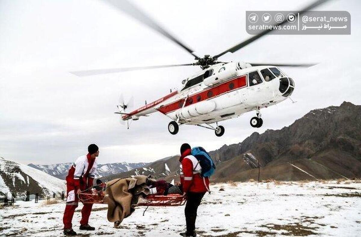 امدادرسانی به ۵۸۰۰ نفر در برف و کولاک در ۱۳ استان