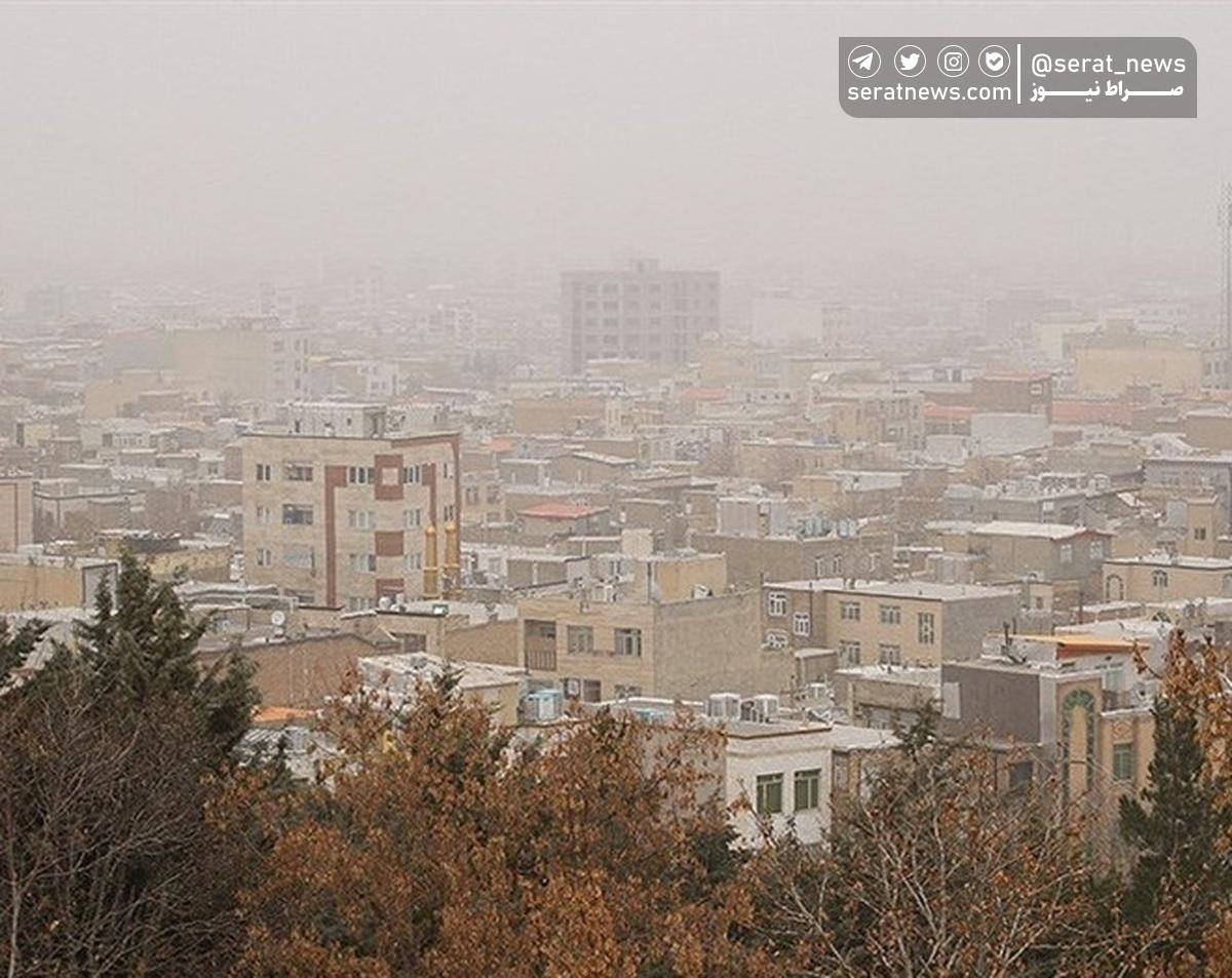 هشدار انباشت آلاینده‌ها در مرکز و جنوب استان تهران