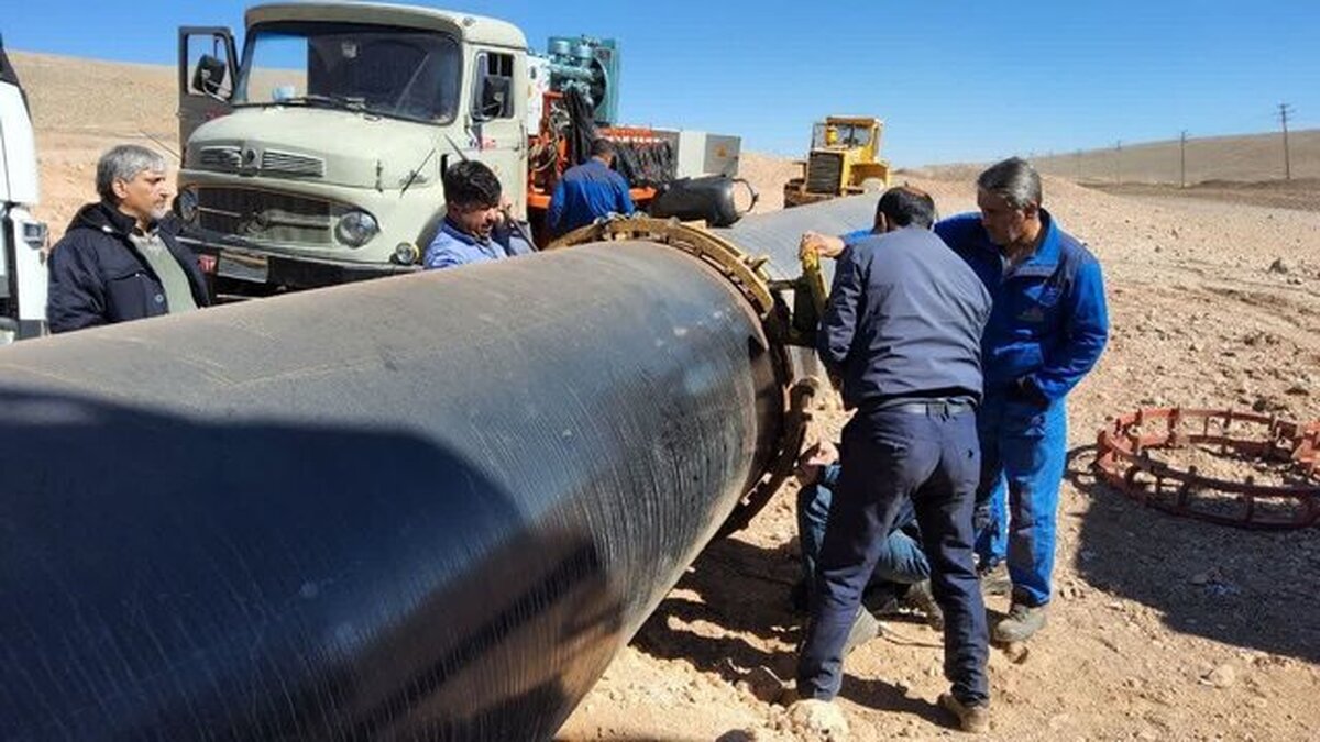 تصاویری از محل انفجار خطوط انتقال گاز سراسری