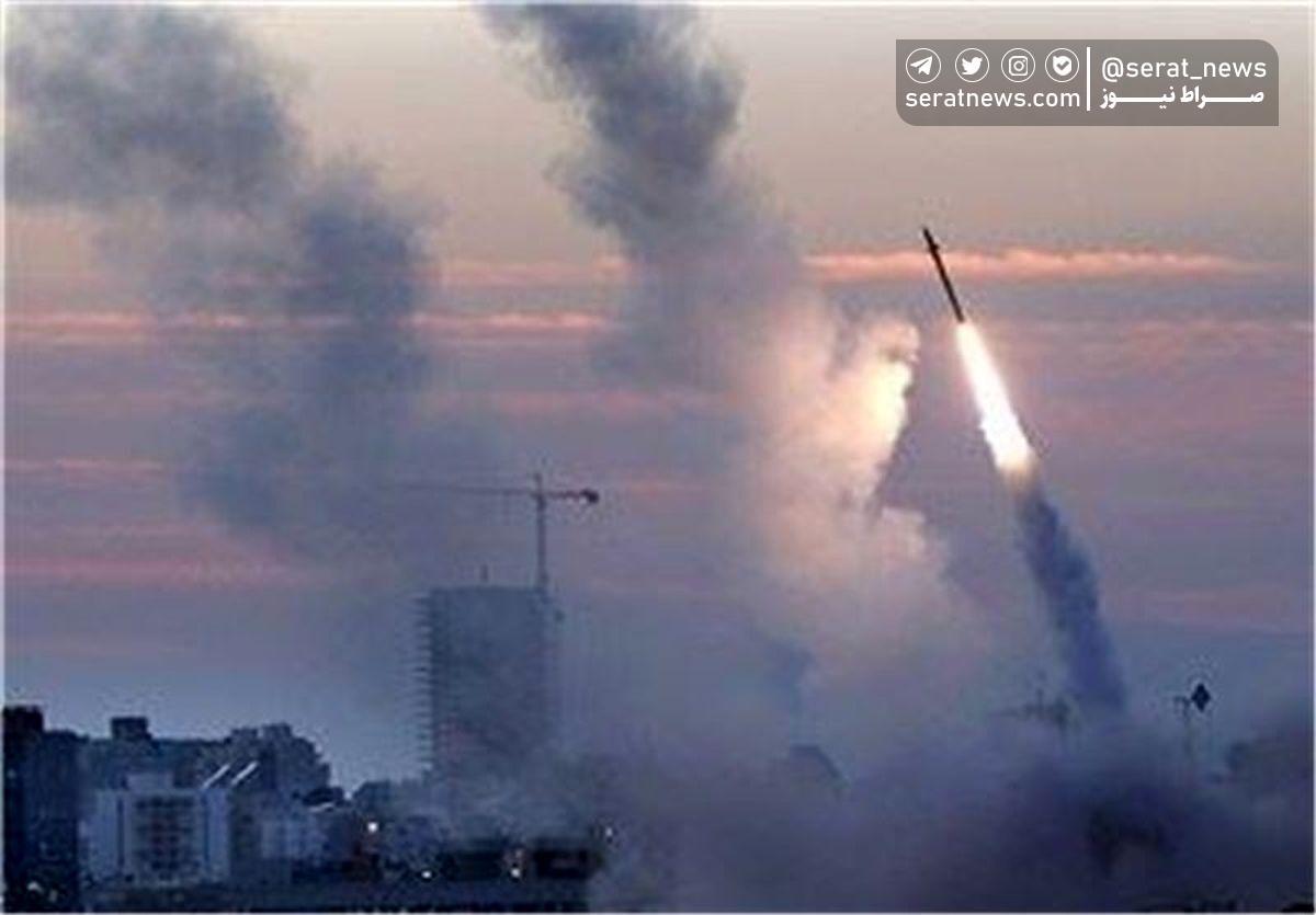 حمله موشکی مقاومت عراق به یک پایگاه نظامی اسرائیل