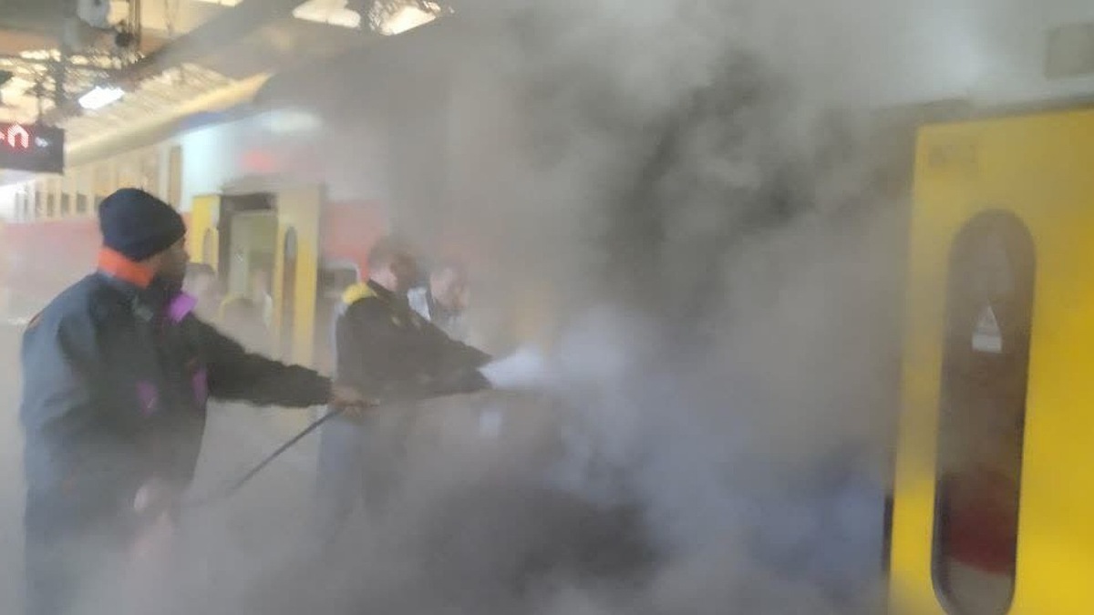 عامل آتش‌سوزی در مترو تحویل نهاد‌های امنیتی شد