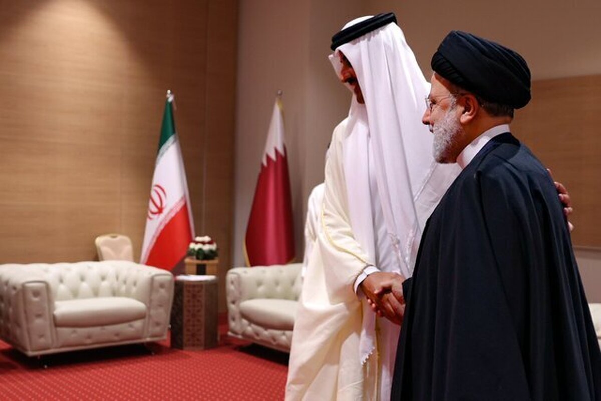 رئیسی در دیدار با امیر قطر: روابط اقتصادی برخی دولت‌های منطقه با رژیم صهیونیستی ادامه دارد
