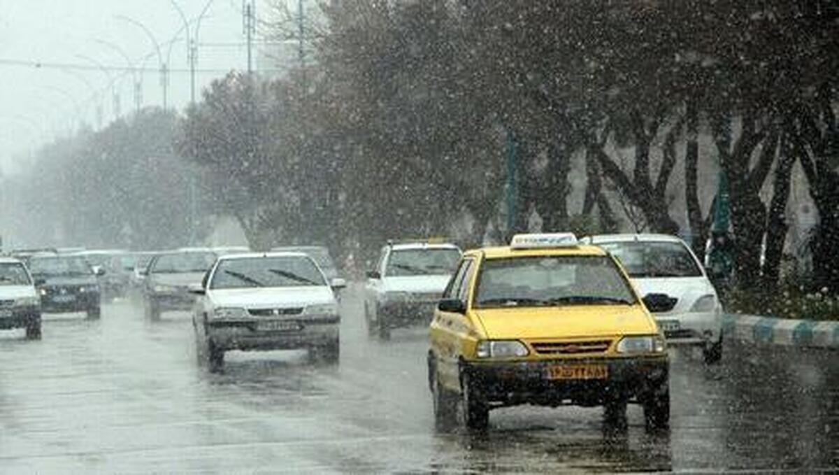 برف و باران از شنبه مهمان تهران می شود