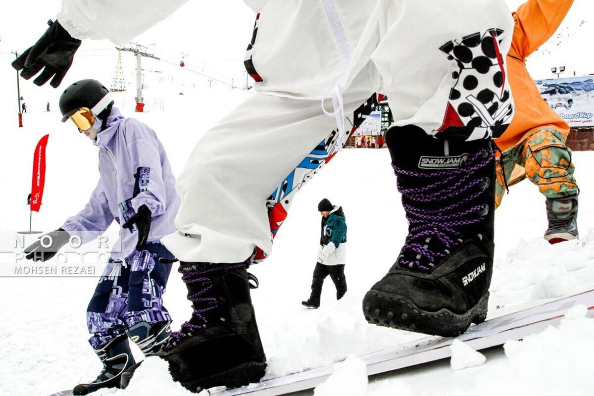 تصاویر/ پیست اسکی دیزین