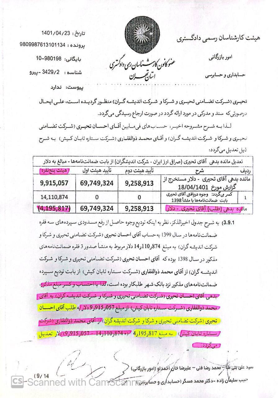 اقدام عجیب معاون فعلی وزیر کشاورزی و سرنوشت مبهم بیش از ۲۲ میلیون دلار ارز دولتی