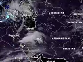 فیلم/ تصاویر ماهواره‌ای از شرایط جوی کشور