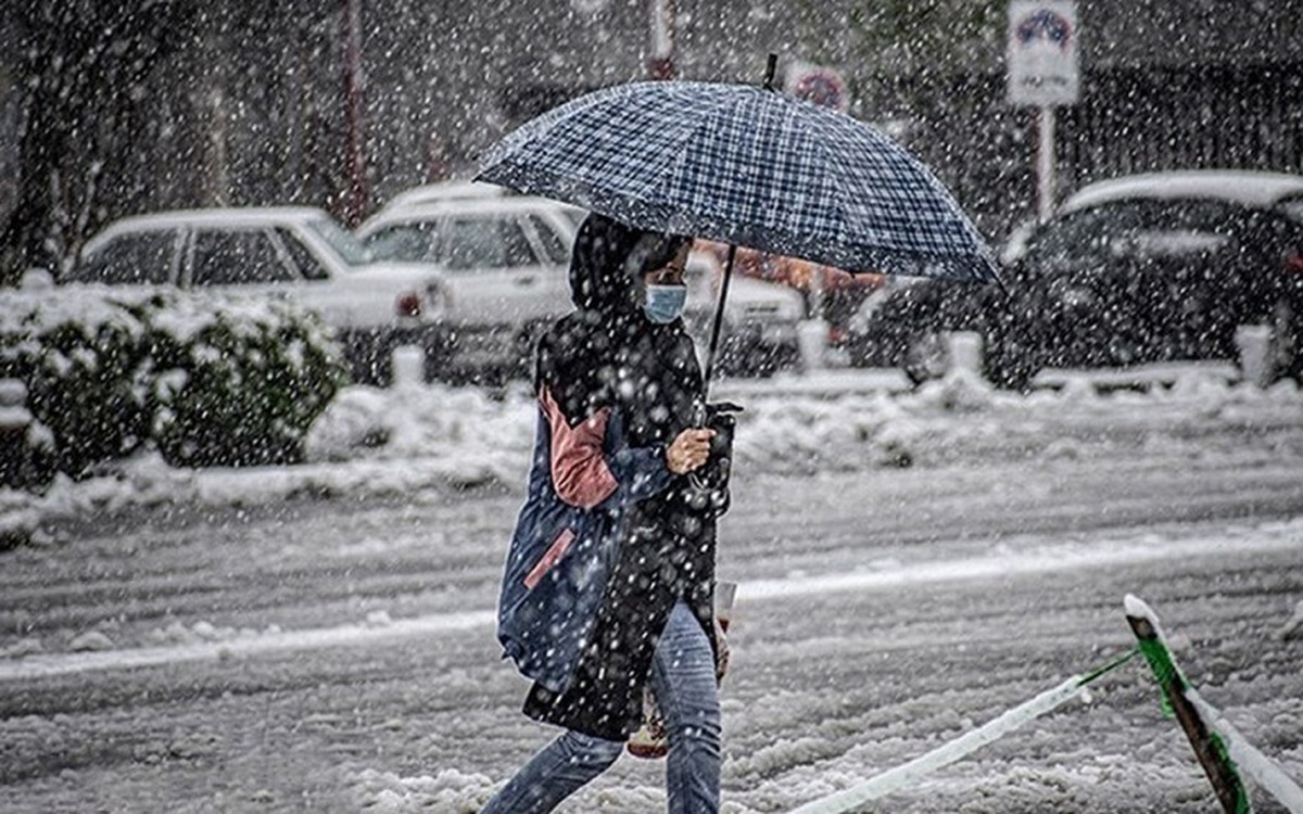 برف و باران ایران را فرا می‌گیرد